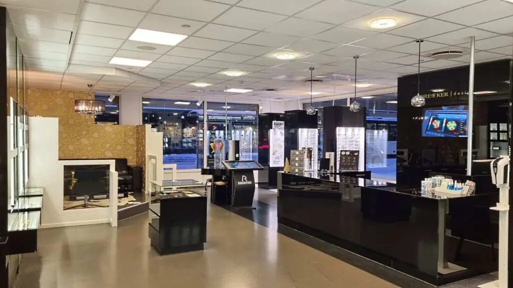 Drecker Design optiker i tromsø.